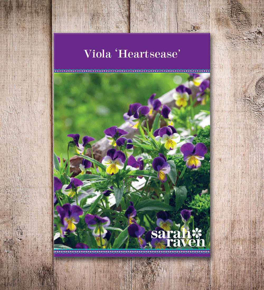 Sarah Raven Viola Tricolor Hearts Ease Samen 100 Stück