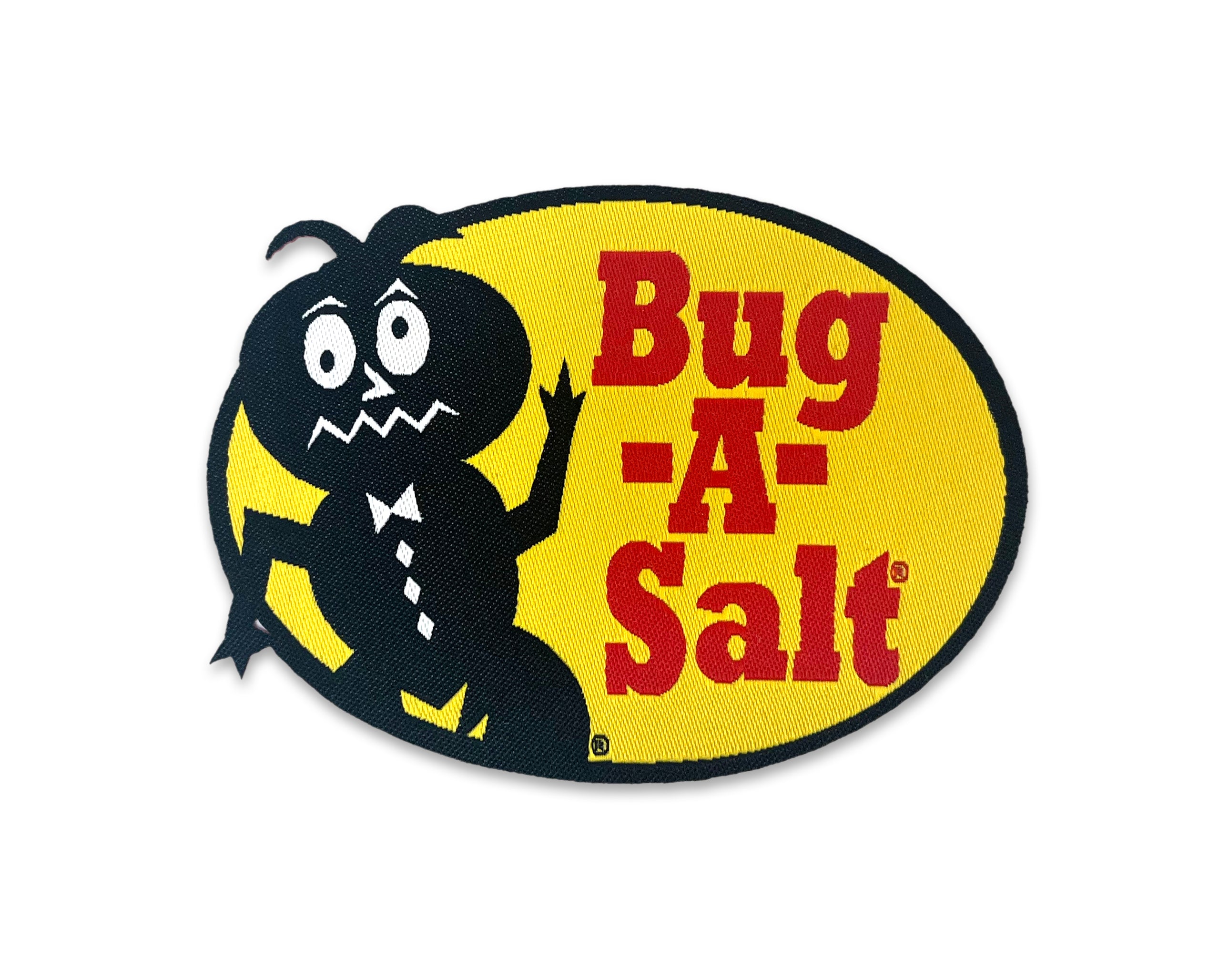 Bug-A-Salt Gear Up Patch Gelb Bügelaufnäher 3er Set