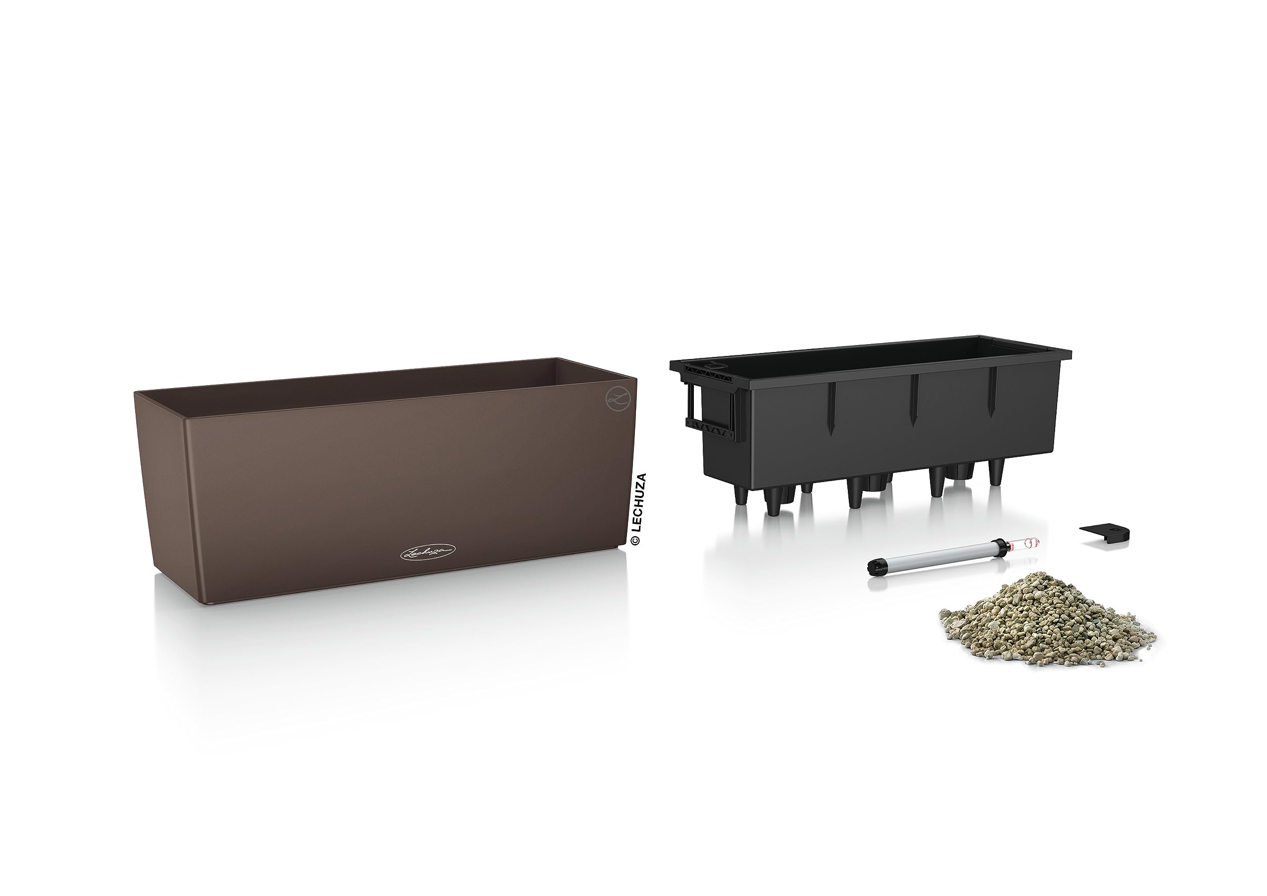 Lechuza Balconera Color 50 Blumenkasten Muskat mit Bewässerung