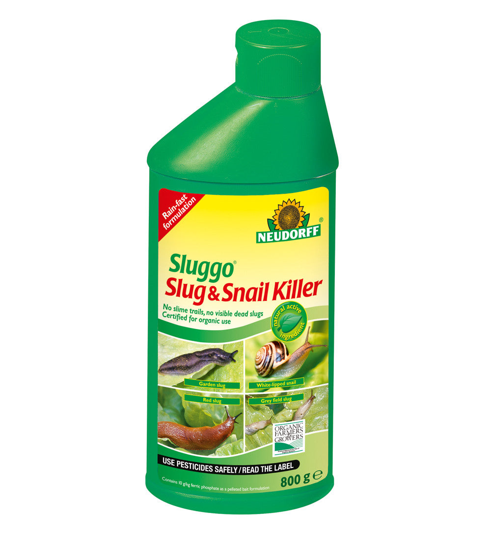 Sarah Raven Sluggo Schneckenkorn 800g Bio Eisenphosphat